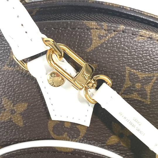 LOUIS VUITTON Handbag M20752 Monogram Vernis, Leather Brown Monogram LV Match Ellipse MM Women Used Authentic