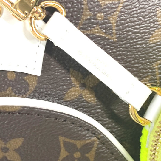 LOUIS VUITTON Handbag M20752 Monogram Vernis, Leather Brown Monogram LV Match Ellipse MM Women Used Authentic