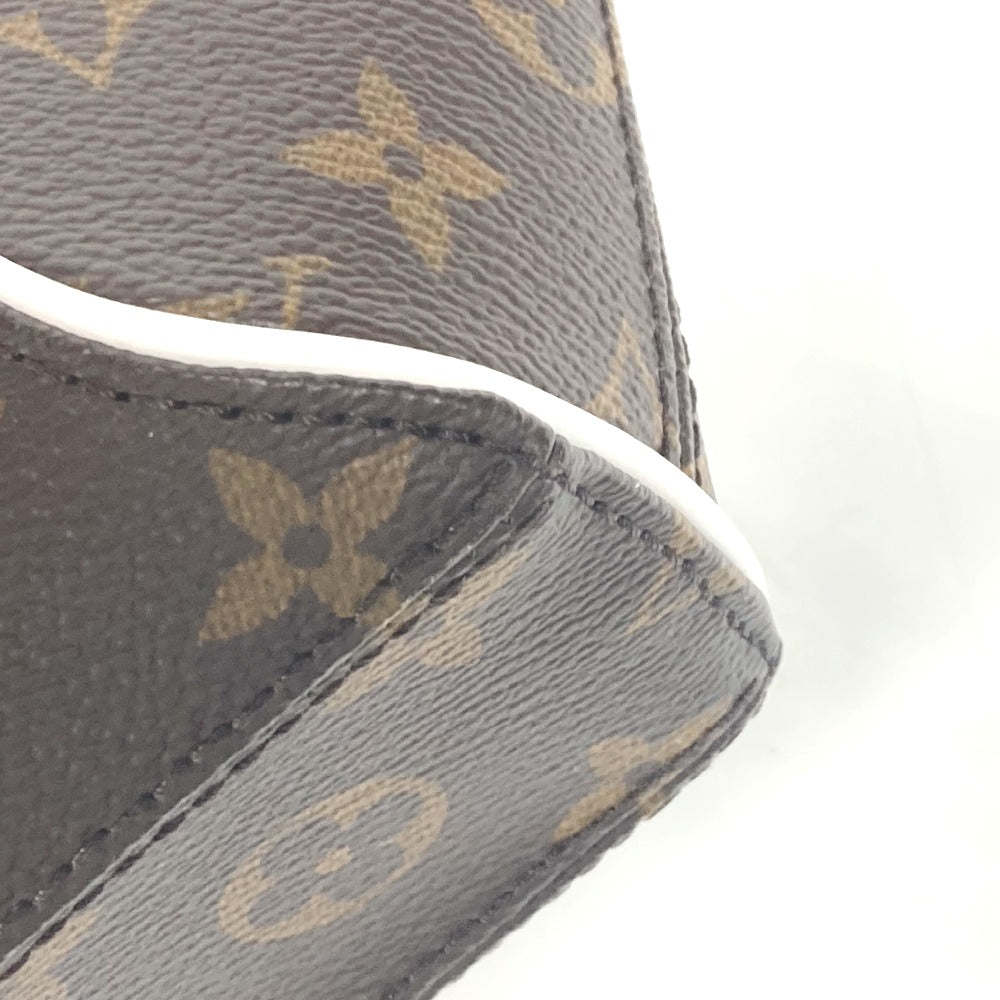 LOUIS VUITTON Handbag M20752 Monogram Vernis, Leather Brown Monogram LV Match Ellipse MM Women Used Authentic