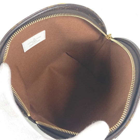LOUIS VUITTON Handbag M20752 Monogram Vernis, Leather Brown Monogram LV Match Ellipse MM Women Used Authentic