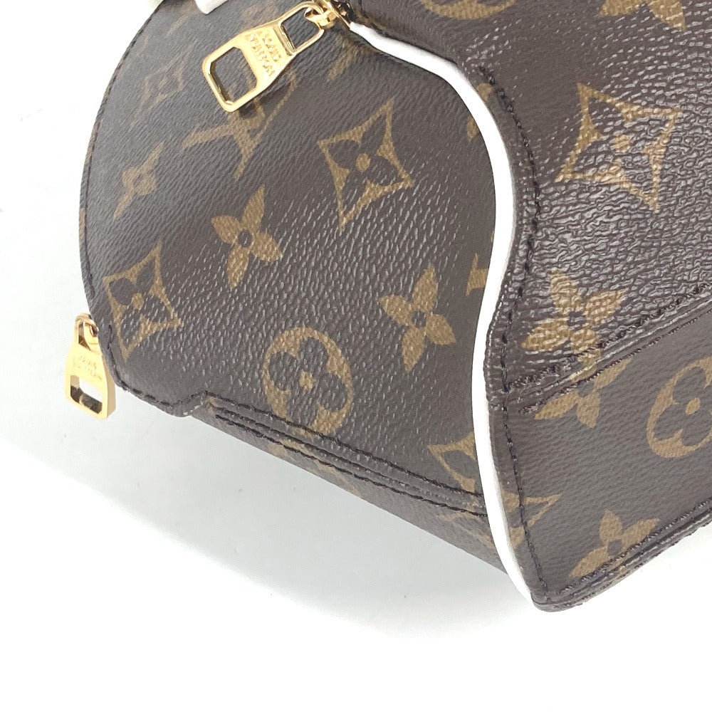 LOUIS VUITTON Handbag M20752 Monogram Vernis, Leather Brown Monogram LV Match Ellipse MM Women Used Authentic