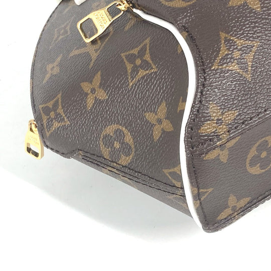 LOUIS VUITTON Handbag M20752 Monogram Vernis, Leather Brown Monogram LV Match Ellipse MM Women Used Authentic
