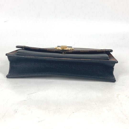 LOUIS VUITTON Long Wallet Purse N60221 Damier canvas Brown Damier Portefeuille�EVavinChain Women Used Authentic