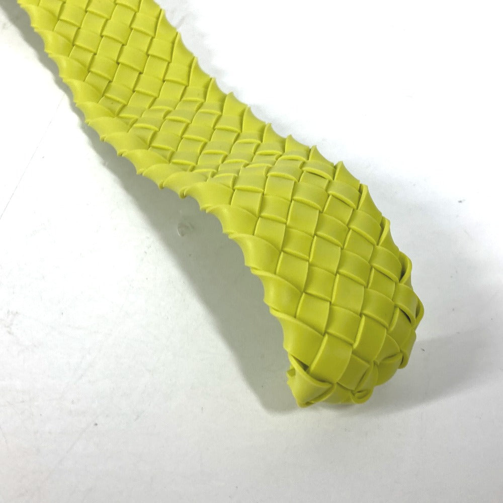BOTTEGAVENETA belt 691232 rubber Light green type Triangle unisex(Unisex) 100 Used Authentic
