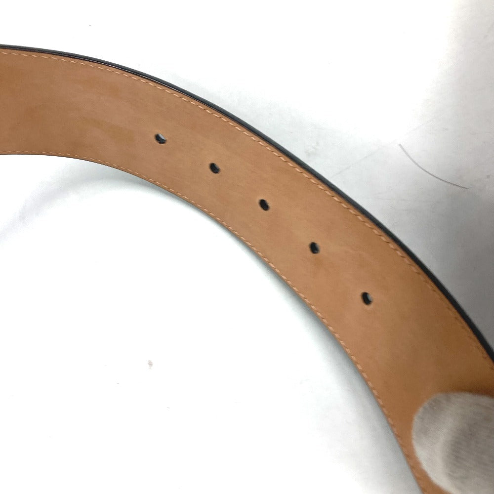 LOUIS VUITTON belt leather Brown unisex(Unisex) 36 Used Authentic