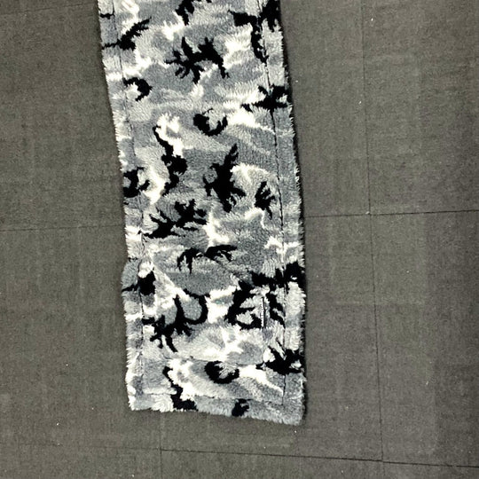 BALENCIAGA Scarf 673572 Polyester, Acrylic gray logo Stole Shawl Large unisex(Unisex) Used Authentic