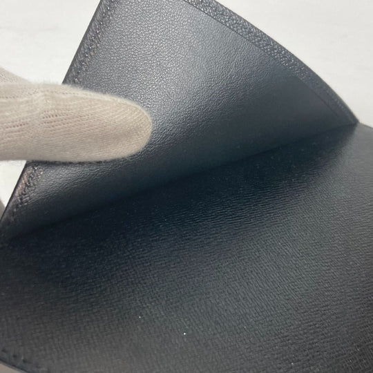 LOUIS VUITTON Notebook cover R20042 Epi Leather black Epi Agenda MM mens Used Authentic