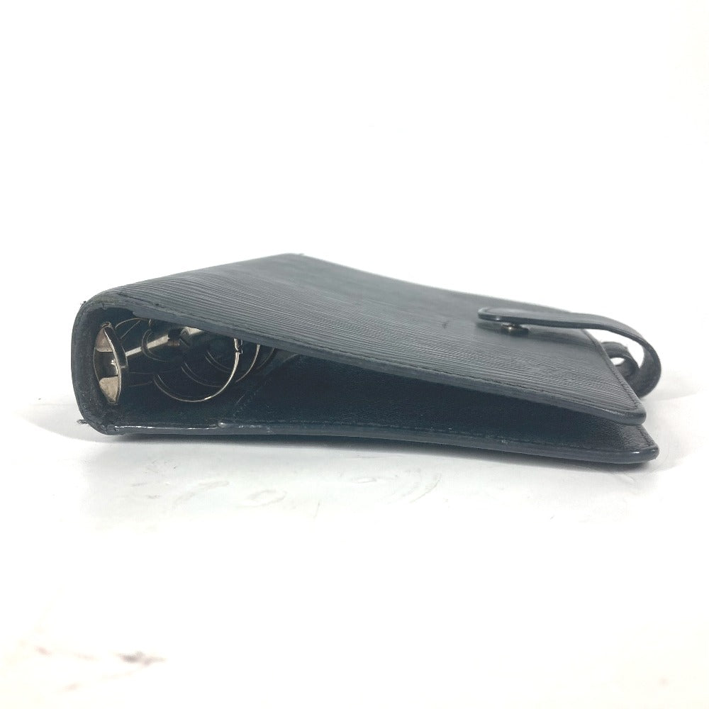 LOUIS VUITTON Notebook cover R20042 Epi Leather black Epi Agenda MM mens Used Authentic