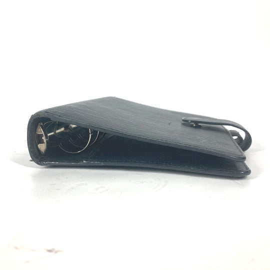 LOUIS VUITTON Notebook cover R20042 Epi Leather black Epi Agenda MM mens Used Authentic