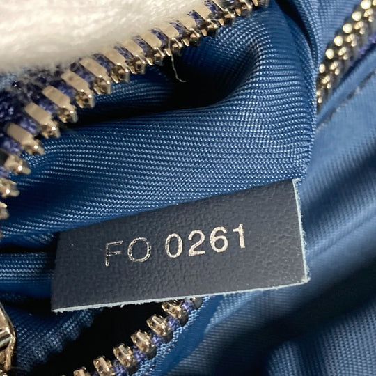 LOUIS VUITTON Shoulder Bag M57830 Leather / canvas blue Monogram water color Sac Maran