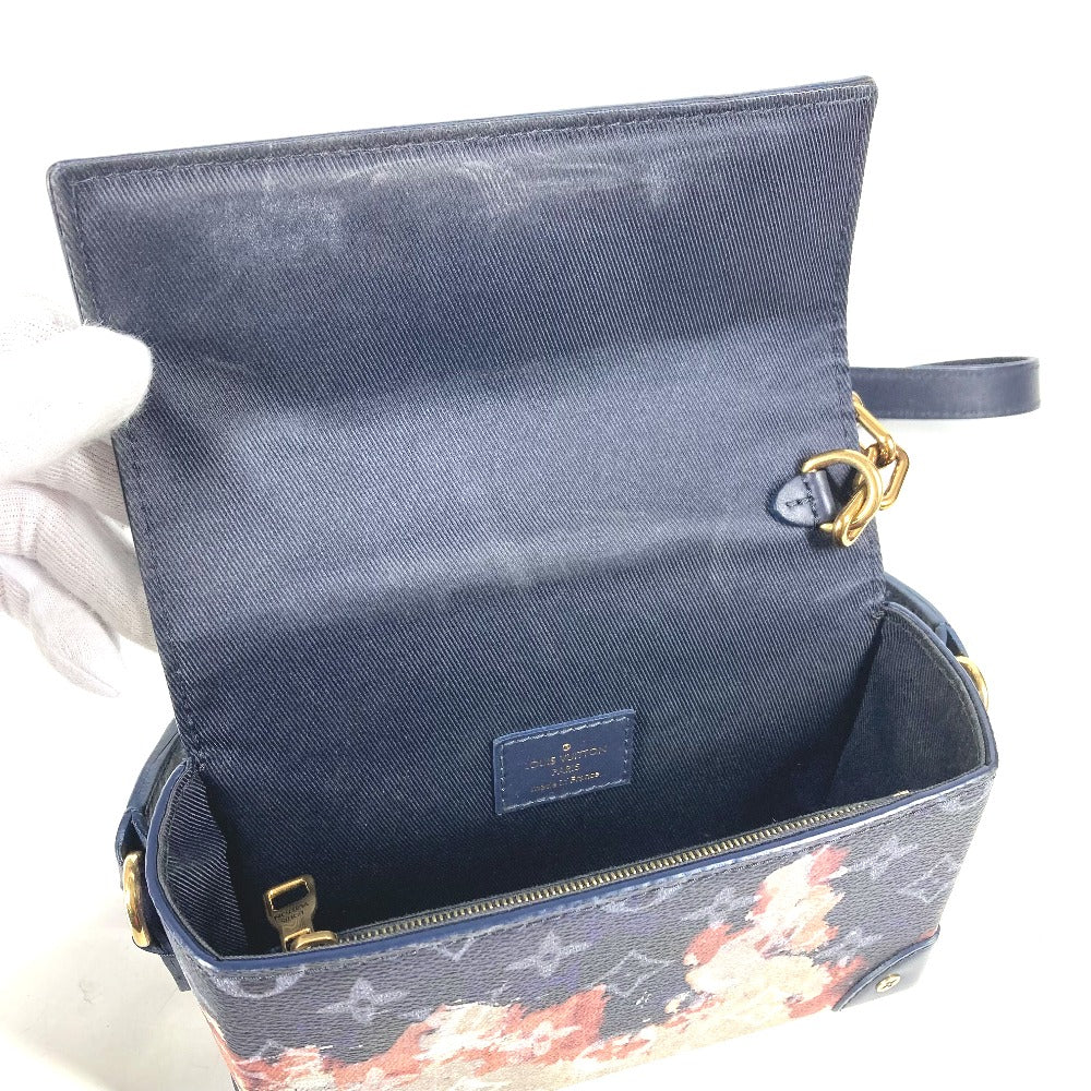 LOUIS VUITTON Shoulder Bag M82900 Monogram canvas Navy monogram bleach steamer wearable wallet
