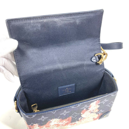 LOUIS VUITTON Shoulder Bag M82900 Monogram canvas Navy monogram bleach steamer wearable wallet