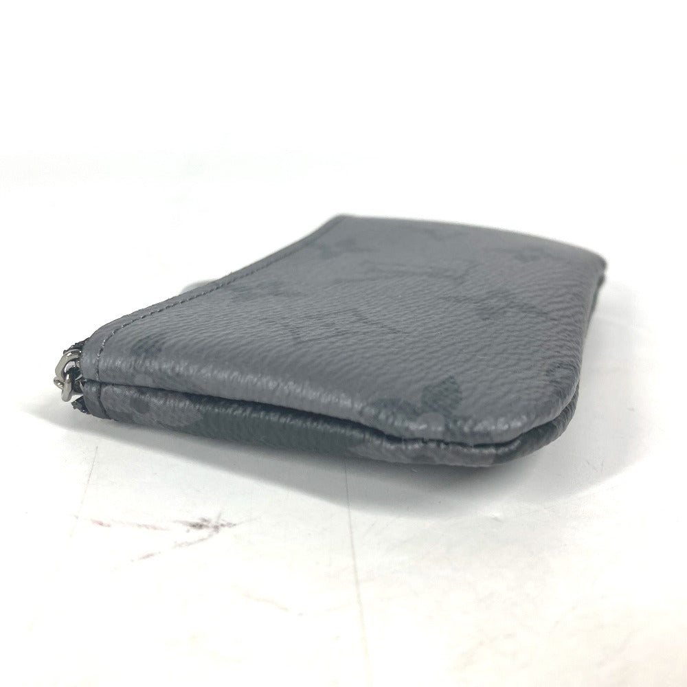 LOUIS VUITTON Coin case M80905 Monogram Eclipse Canvas black Monogram Eclipse Pochette cree mens Used Authentic