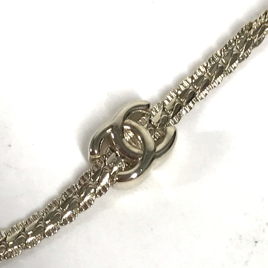 CHANEL Necklace metal gold 24B CC COCO Mark Women Used Authentic