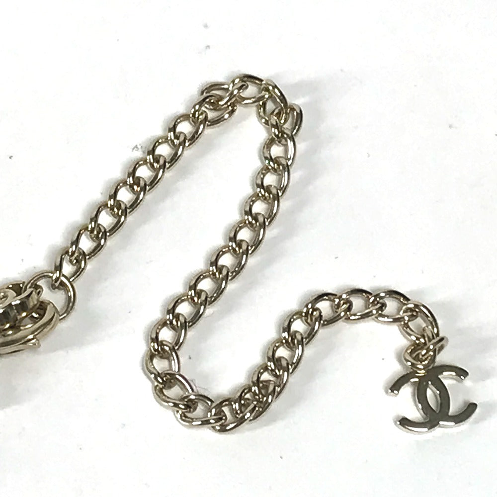 CHANEL Necklace metal gold 24B CC COCO Mark Women Used Authentic
