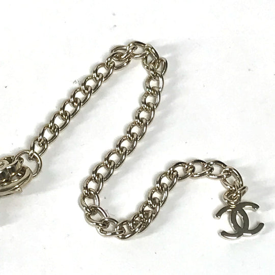 CHANEL Necklace metal gold 24B CC COCO Mark Women Used Authentic