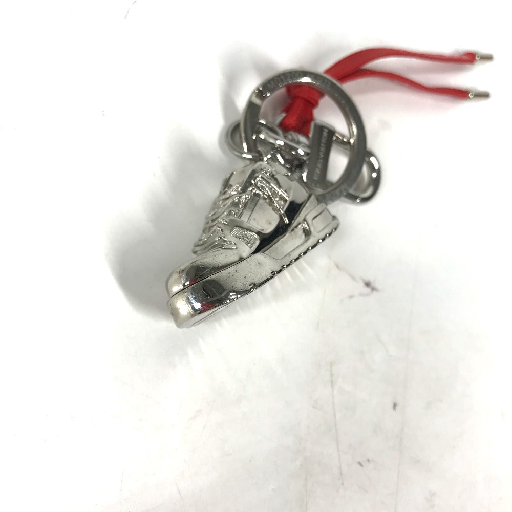 LOUIS VUITTON key ring M01200 metal Silver charm Key chain/LV sweatshirt unisex(Unisex) Used Authentic