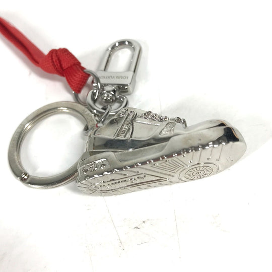 LOUIS VUITTON key ring M01200 metal Silver charm Key chain/LV sweatshirt unisex(Unisex) Used Authentic