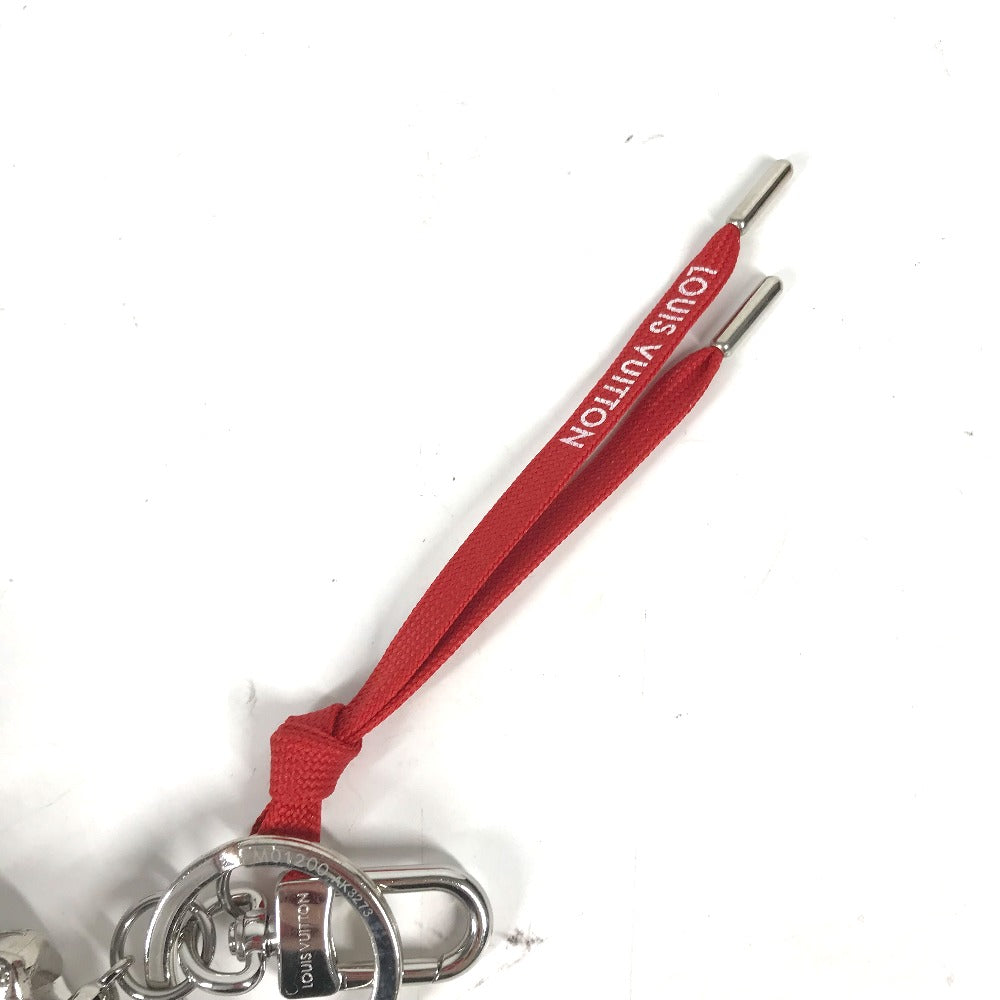 LOUIS VUITTON key ring M01200 metal Silver charm Key chain/LV sweatshirt unisex(Unisex) Used Authentic