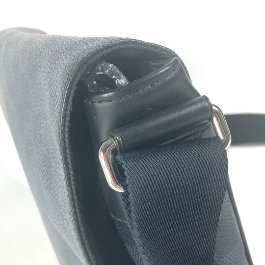 LOUIS VUITTON Shoulder Bag N50005 Damier Cobalt Canvas Navy Damier Cobalt District PM mens(Unisex) Used Authentic
