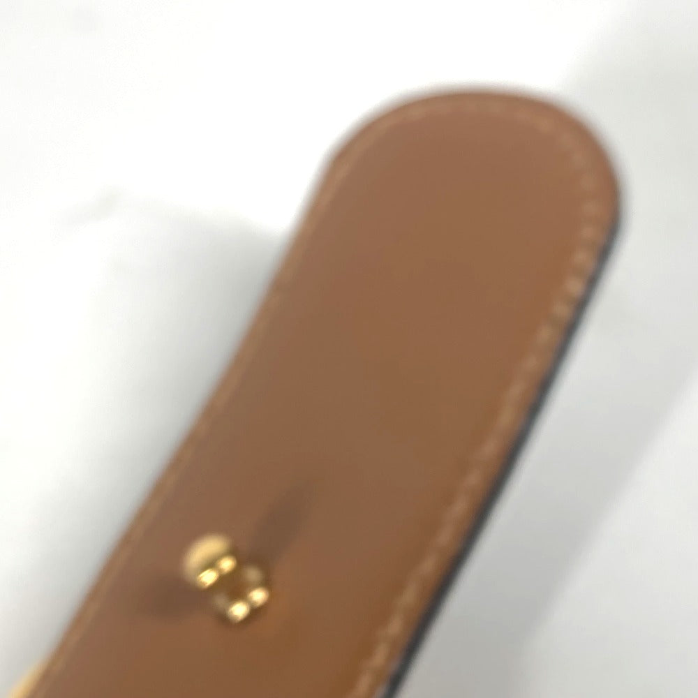 GUCCI belt 036 519 2964 leather black vintage GG logo buckle Women 65 Used Authentic