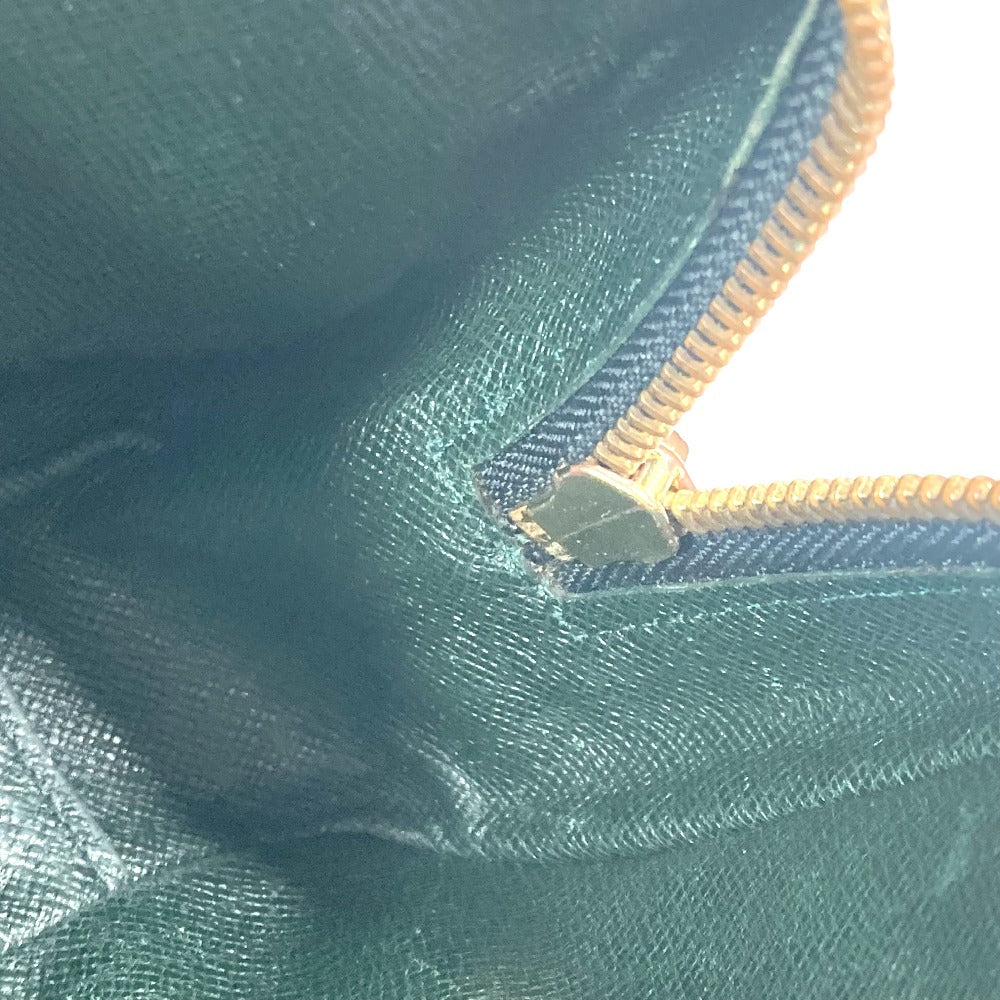 LOUIS VUITTON Pouch M30304 Taiga Leather green Taiga Accessory pouch Women(Unisex) Used Authentic