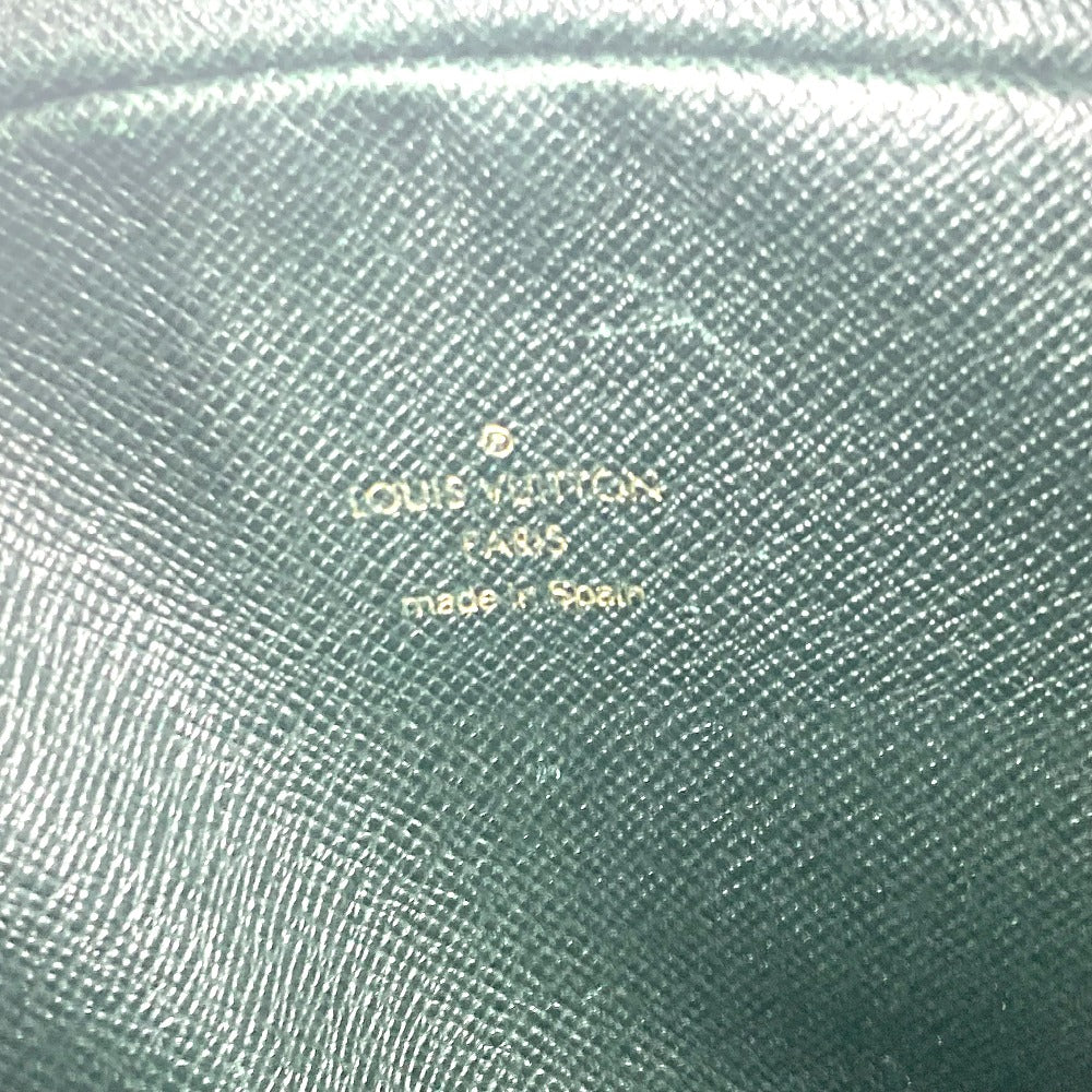 LOUIS VUITTON Pouch M30304 Taiga Leather green Taiga Accessory pouch Women(Unisex) Used Authentic