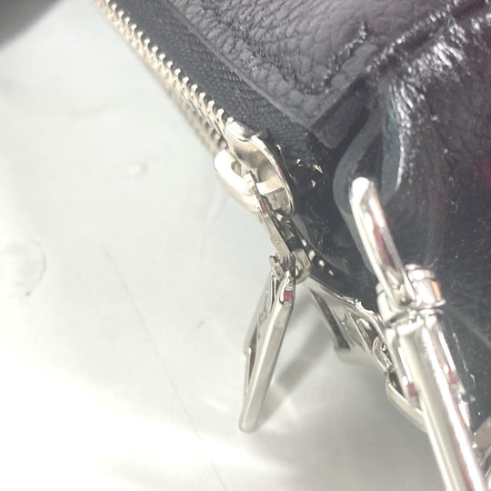 LOUIS VUITTON Shoulder Bag M46421 Monogram Ann Platt Leather black Monogram Empreinte Yayoi Kusama LV × YK Multi Pochette Accessories