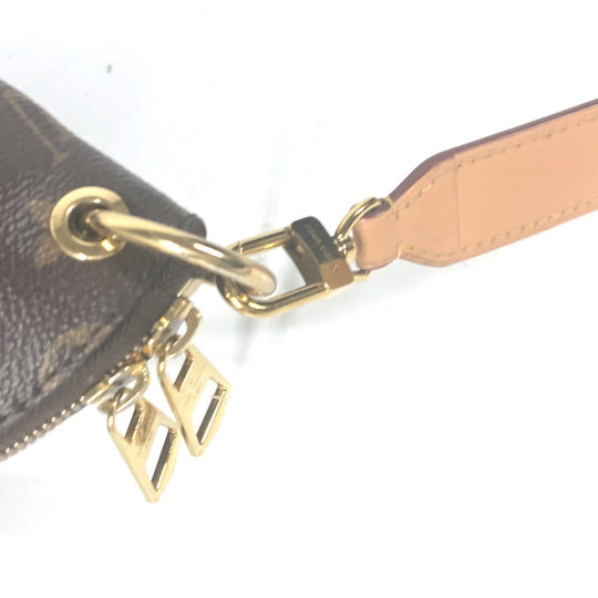 LOUIS VUITTON Shoulder Bag M45354 Monogram canvas Brown Monogram Odeon NM PM Women Used Authentic