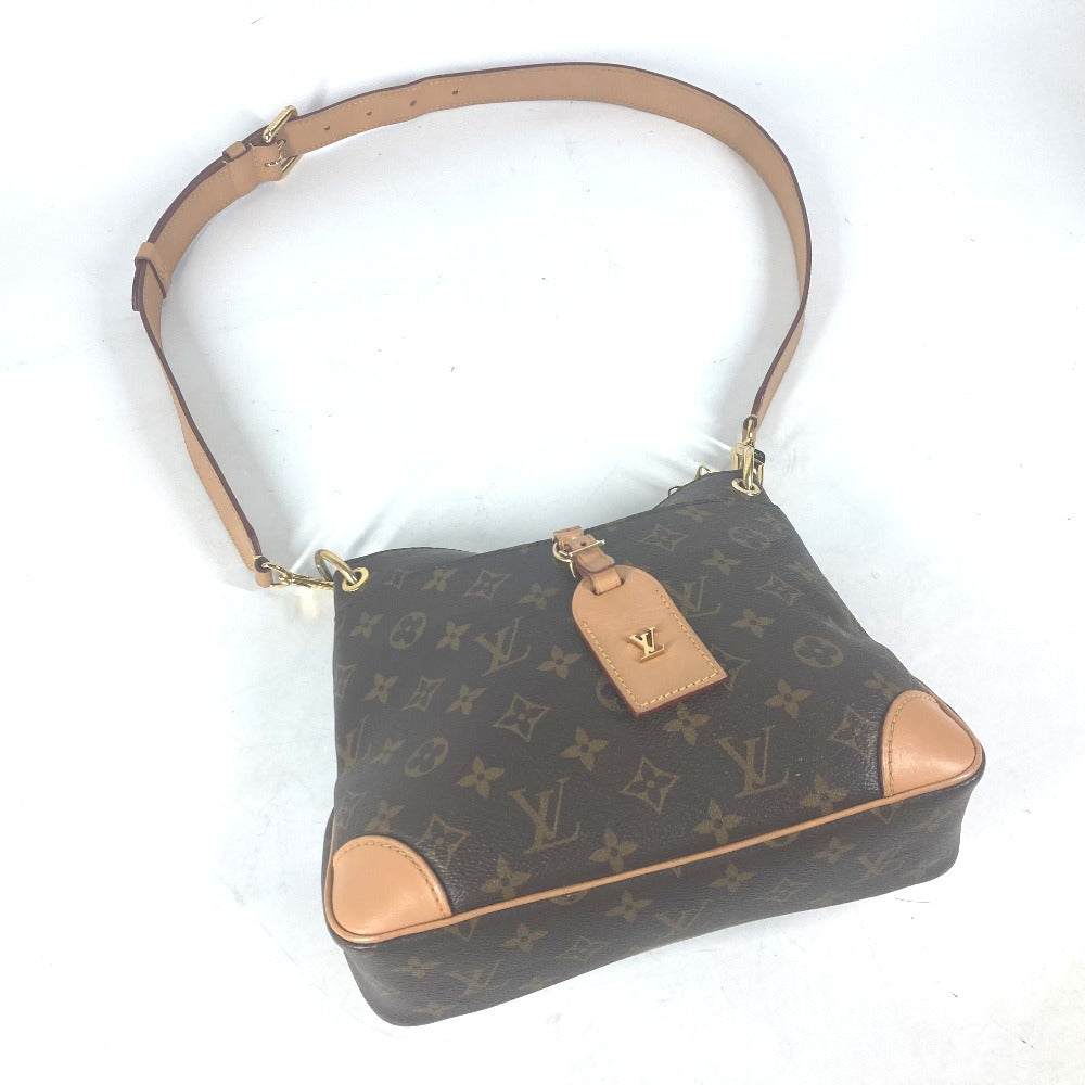 LOUIS VUITTON Shoulder Bag M45354 Monogram canvas Brown Monogram Odeon NM PM Women Used Authentic