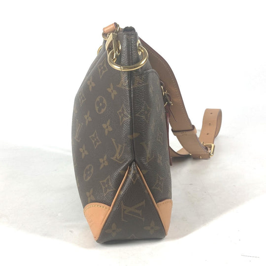 LOUIS VUITTON Shoulder Bag M45354 Monogram canvas Brown Monogram Odeon NM PM Women Used Authentic