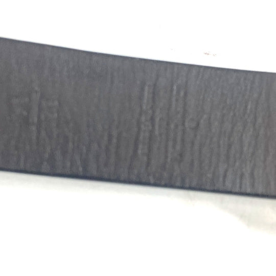 LOUIS VUITTON belt M6886V Taiga Leather black Taiga Saint Tulle LV CUT mens 85 Used Authentic