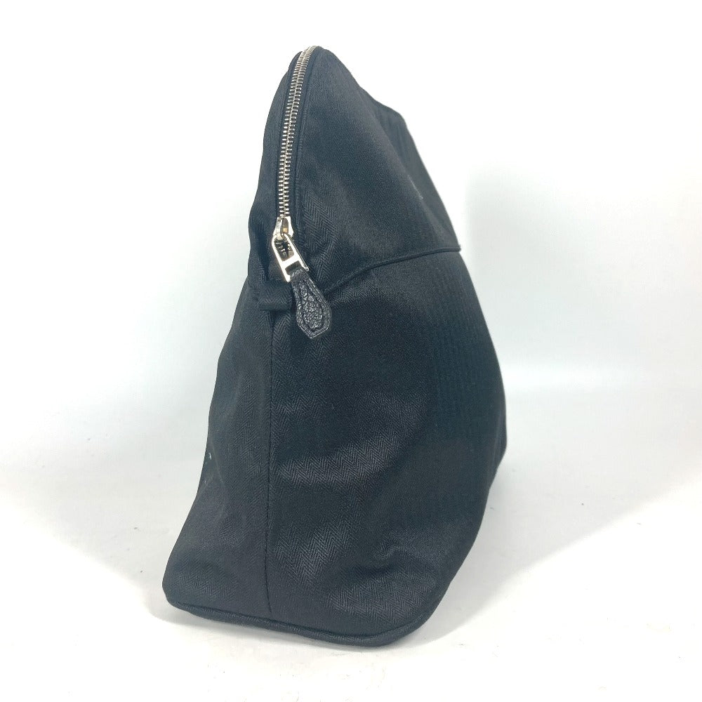 HERMES Pouch Cotton, Polyamide black SONY OPEN FUJITV 2007 H Logo Golf Pouch Bolide Pouch GM