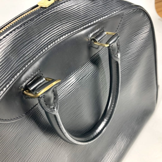 LOUIS VUITTON Handbag A2102840 Epi Leather black Epi Special Order Deauville SPO