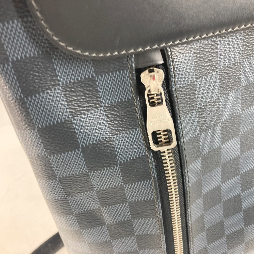 LOUIS VUITTON Backpack N41586 Damier Cobalt Canvas Navy Damier Cobalt Newport