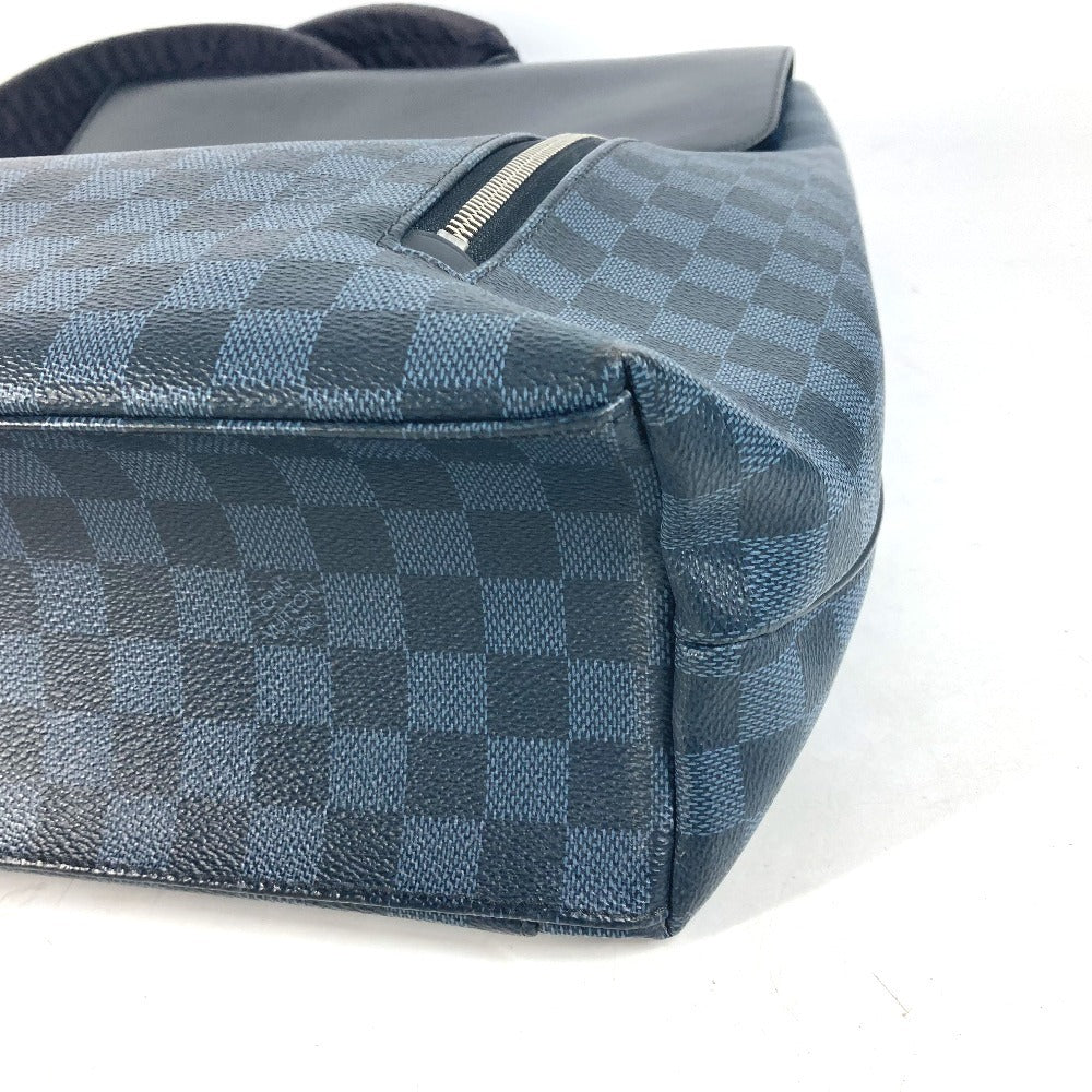 LOUIS VUITTON Backpack N41586 Damier Cobalt Canvas Navy Damier Cobalt Newport