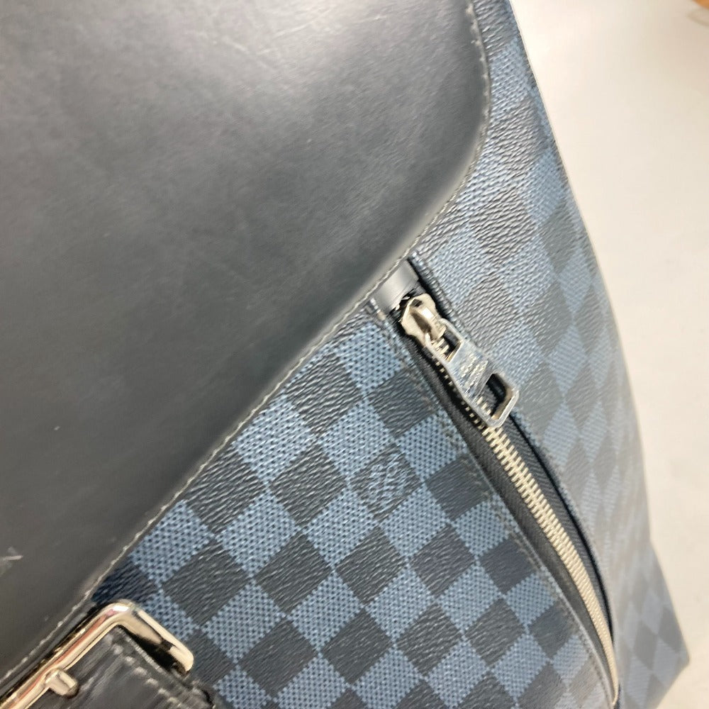 LOUIS VUITTON Backpack N41586 Damier Cobalt Canvas Navy Damier Cobalt Newport