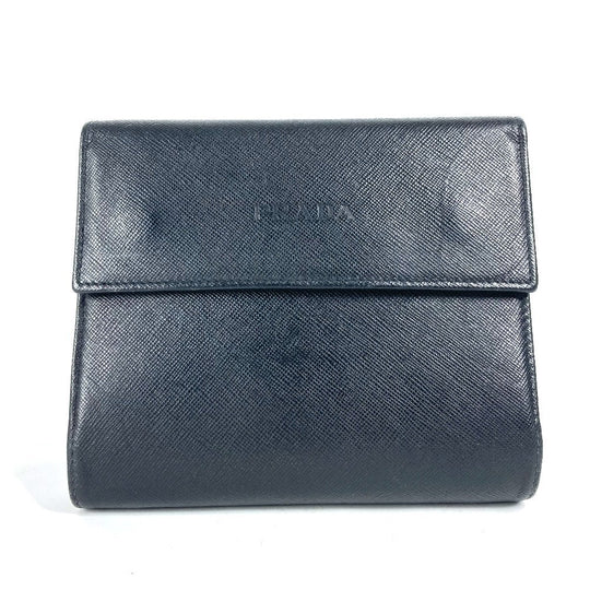 PRADA Notebook cover leather black logo