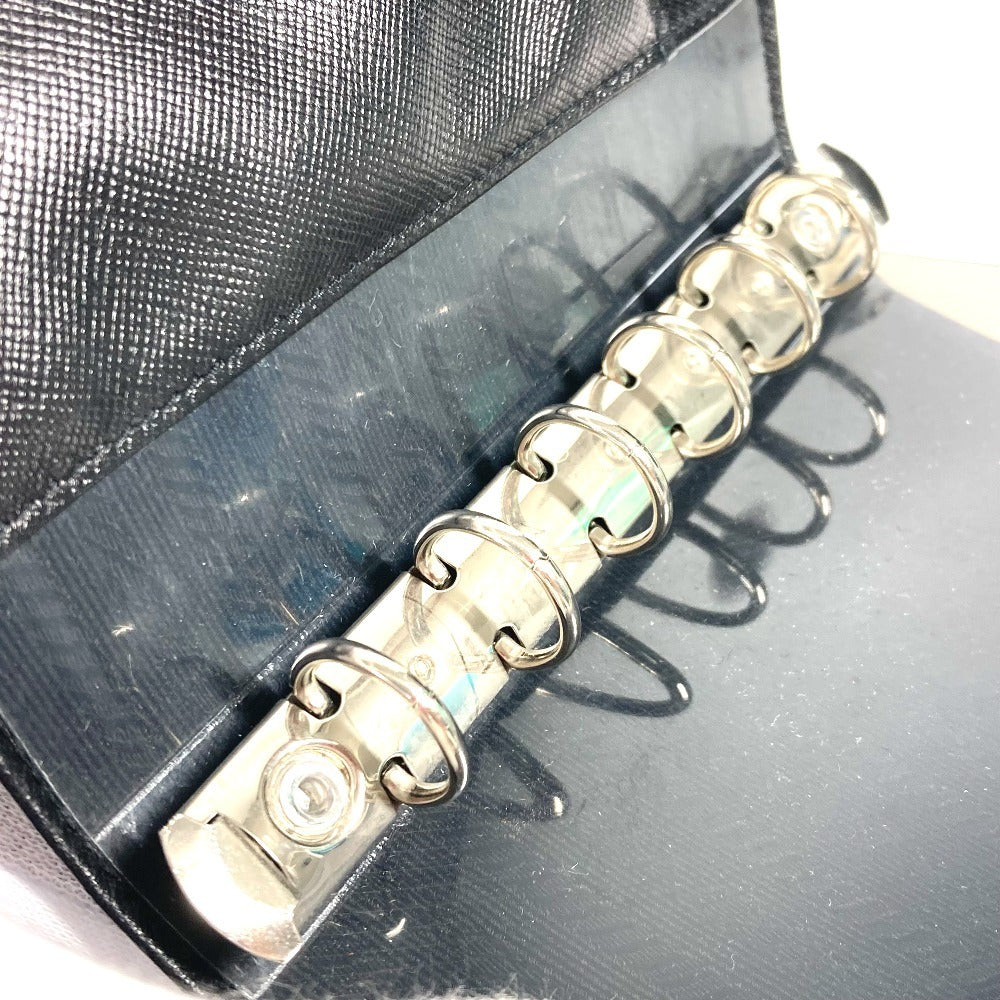 PRADA Notebook cover leather black logo