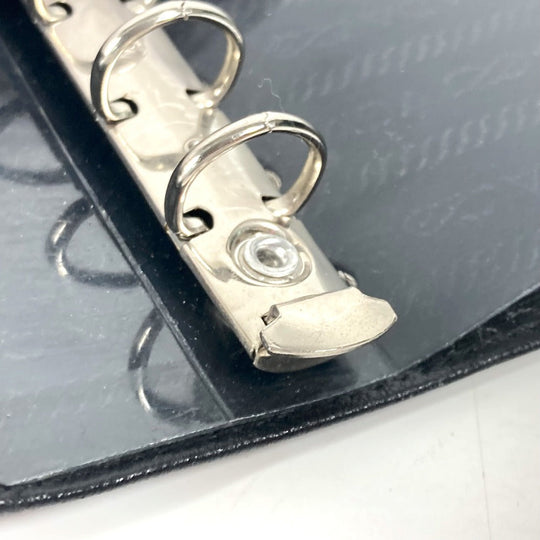 PRADA Notebook cover leather black logo