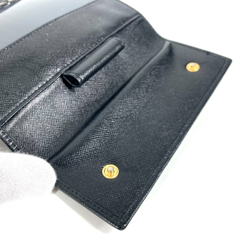 PRADA Notebook cover leather black logo