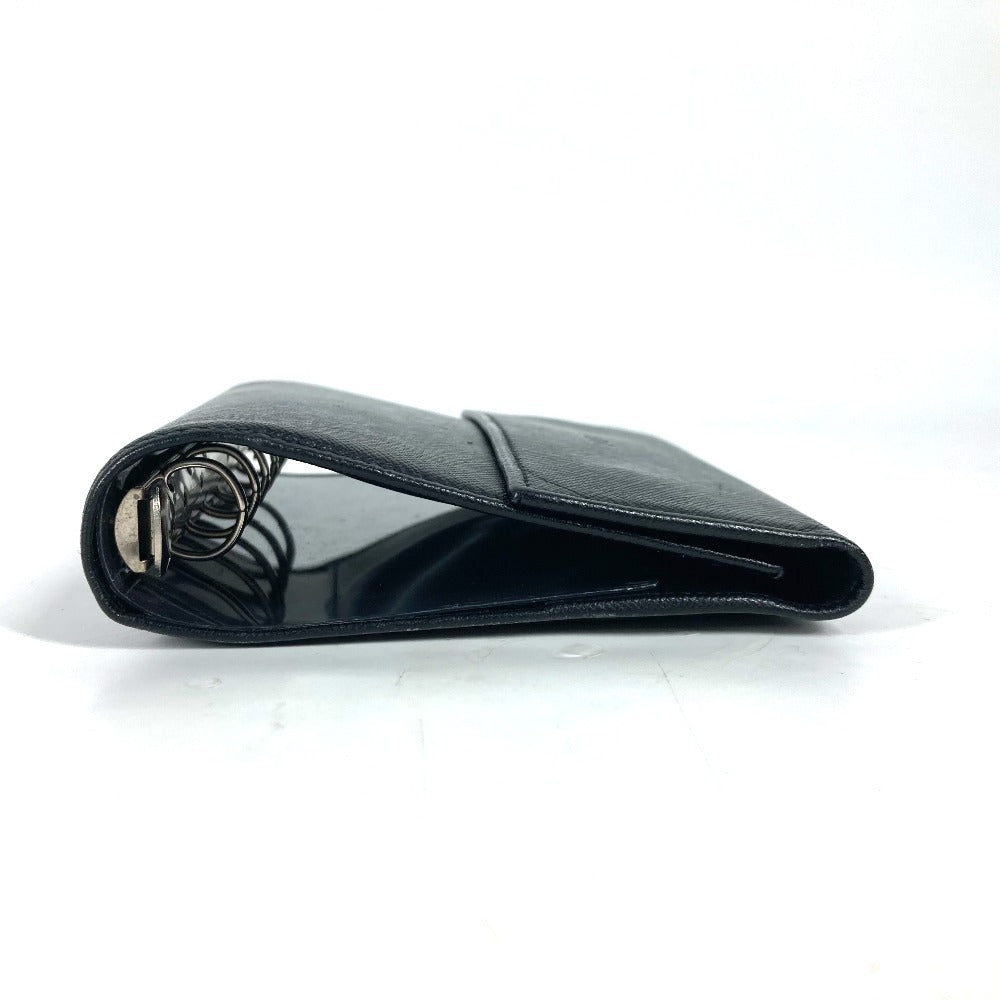 PRADA Notebook cover leather black logo