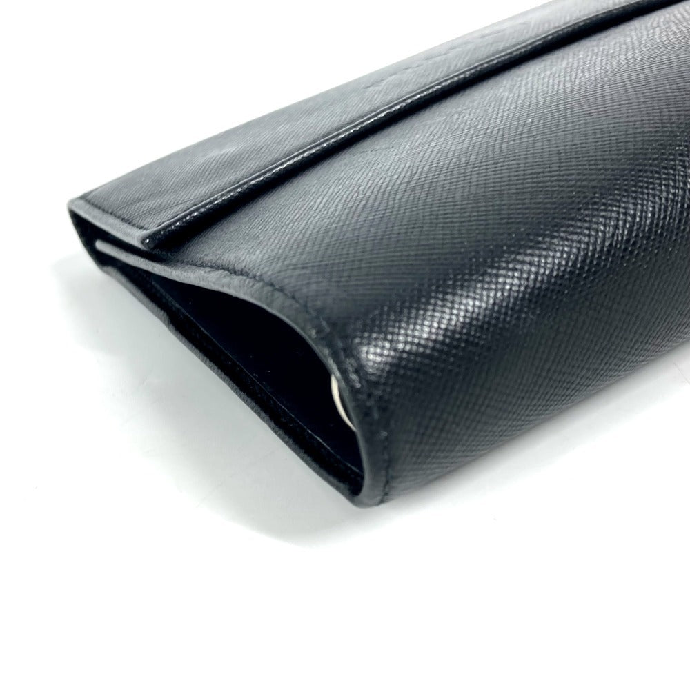 PRADA Notebook cover leather black logo