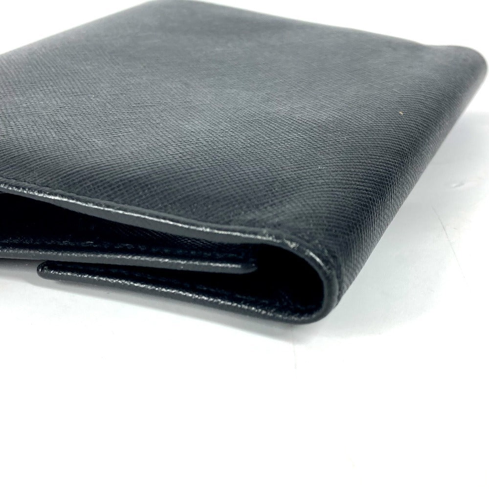 PRADA Notebook cover leather black logo