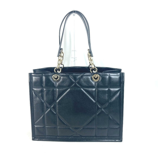 Dior Shoulder Bag M8720OZVJ leather black Essential Small Tote Bag ESSENTIAL Women Used Authentic