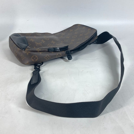 LOUIS VUITTON Sling bag M45897 Monogram canvas Brown Monogram macacer Avenue Sling Bag