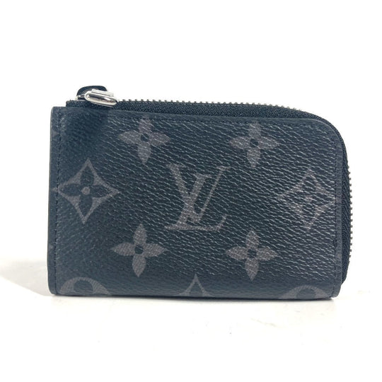 LOUIS VUITTON Coin case M63536 Monogram Eclipse Canvas black Monogram Eclipse Portemonejour