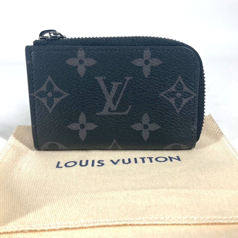 LOUIS VUITTON Coin case M63536 Monogram Eclipse Canvas black Monogram Eclipse Portemonejour
