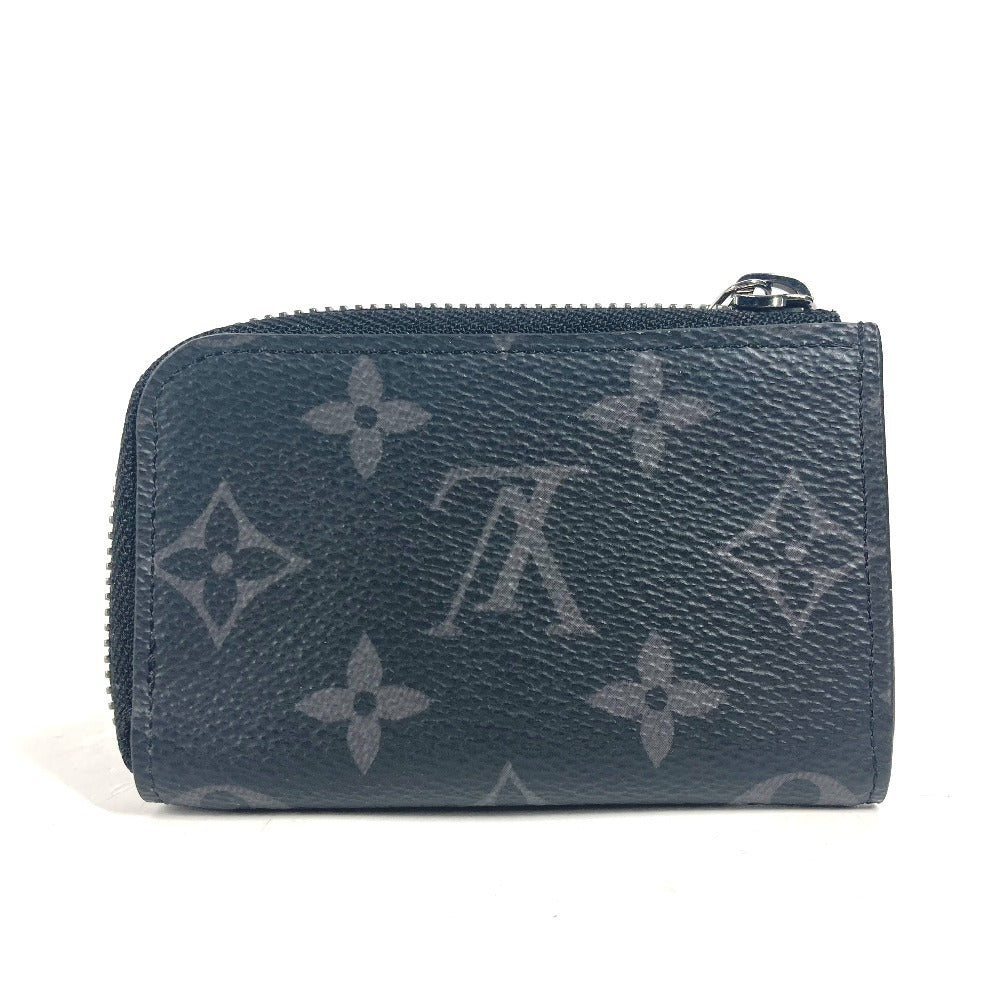 LOUIS VUITTON Coin case M63536 Monogram Eclipse Canvas black Monogram Eclipse Portemonejour