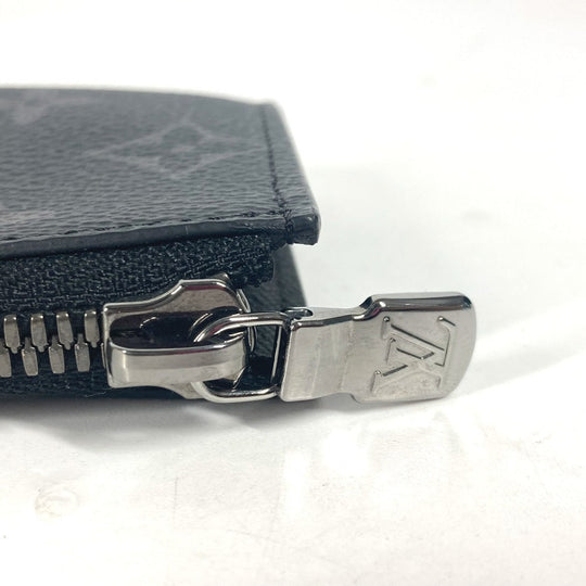 LOUIS VUITTON Coin case M63536 Monogram Eclipse Canvas black Monogram Eclipse Portemonejour